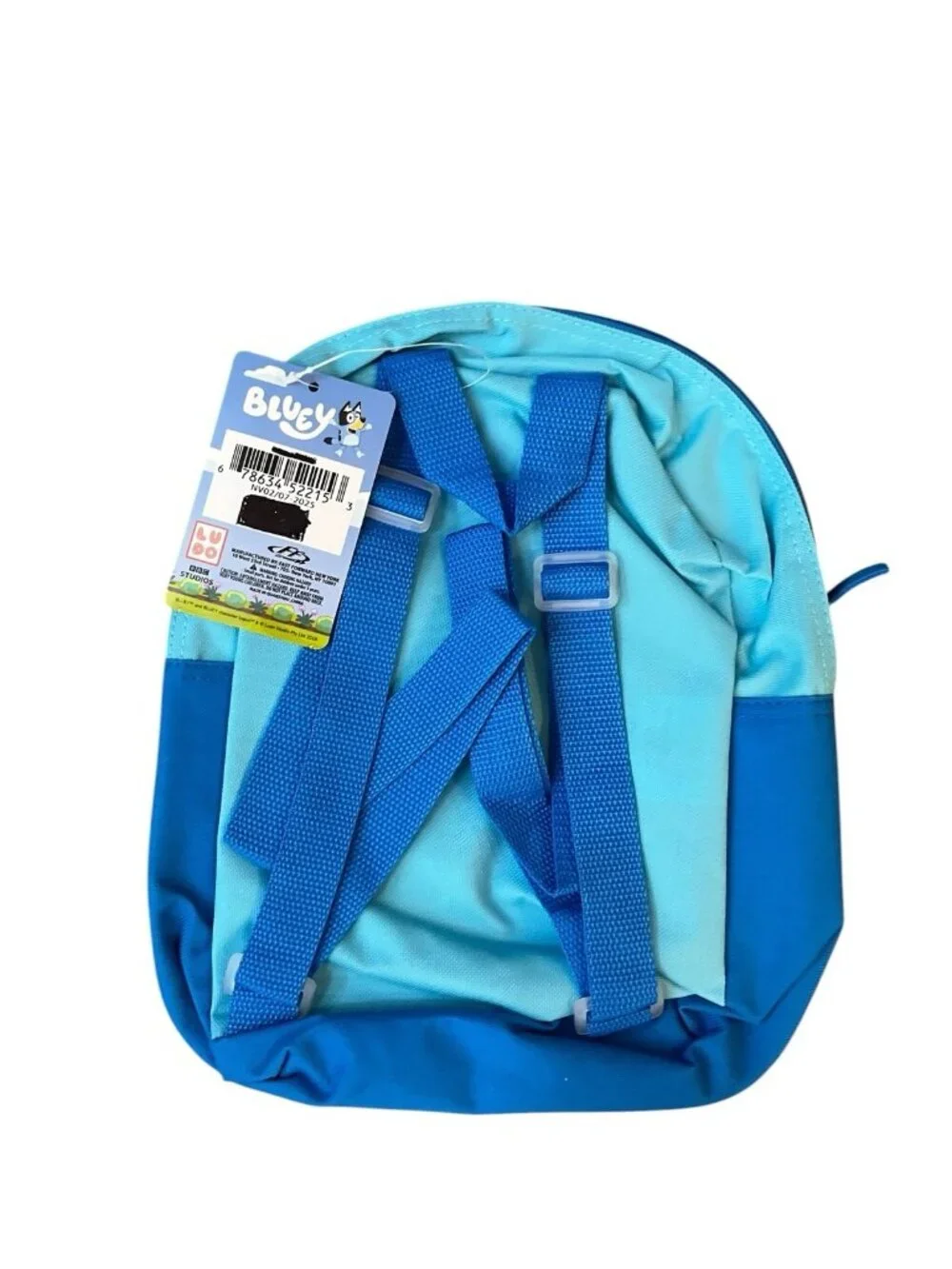 Toddler Bluey Unisex Kids Dogs Hugging Small Backpack 3+ Stars Fast Forward NWT